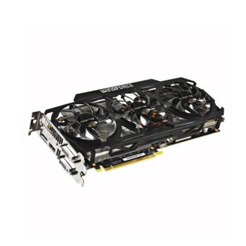 Видео карта GF GTX 780 Ti, 3GB Gigabyte N78TOC-3GD, PCI-E 3.0, DDR5, 384bit, HDMI, 2xDVI, DisplayPort | JAR Computers Gigabyte N78TOC-3GD 3GB DDR5 384bit