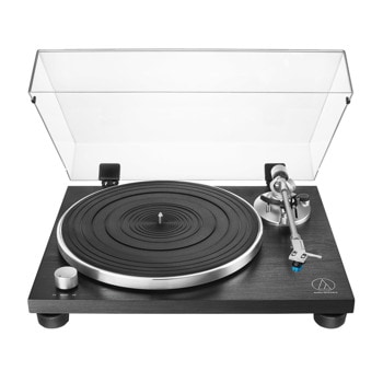 Грамофон Audio-Technica AT-LPW30BK, регулируем динамичен анти-скейт контрол, 33-1/3, 45 об/мин, 1x RCA, черен | JAR Computers Грамофон Audio-Technica AT-LPW30BK