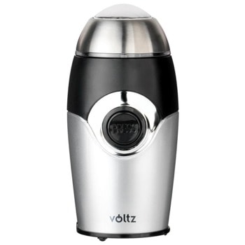 Кафемелачка Voltz V51172B, 200W, 50 гр вместимост, сребрист/черен image