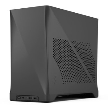 Кутия Fractal Design Era 2, ITX, 1x USB 3.2 Gen 2x2 Type-C, 2x USB 3.0, 2x 120mm PWM вентилатора, сива, без захранване | JAR Computers Fractal Design Era 2 Charcoal Grey FD-C-ERA2N-02