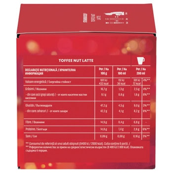 STARBUCKS Toffee nut Latte 12pcs