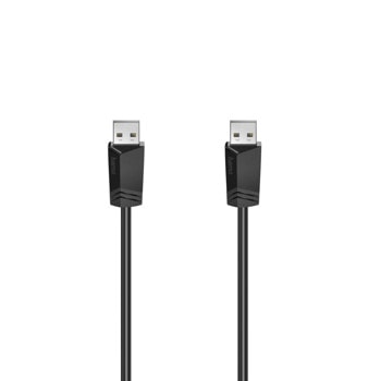 Кабел HAMA 200601, от USB-A(м) към USB-A(м), 1.5m, сив | JAR Computers USB кабел HAMA-200601