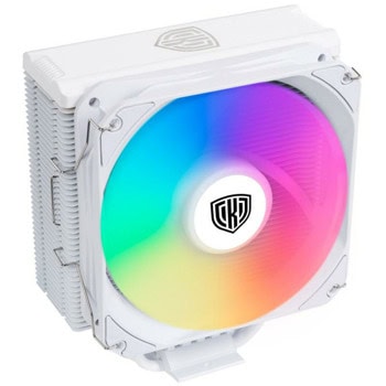 Охлаждане за процесор Kolink Umbra EX180 ARGB White, съвместимост със сокети Intel LGA 1700/1200/115x/20xx & AMD AM4/AM5 | JAR Computers Kolink Umbra EX180 ARGB White