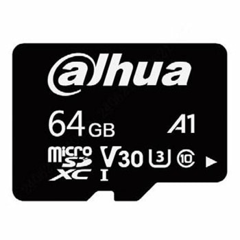 Карта памет 64GB microSDXC, Dahua TF-L100/64GB, Class 10/UHS-I, скорост на четене до 100MB/s, скорост на запис до 40MB/s | JAR Computers Dahua TF-L100/64G