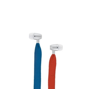 Trust Lace In-ear Headphone - red & blue 19280