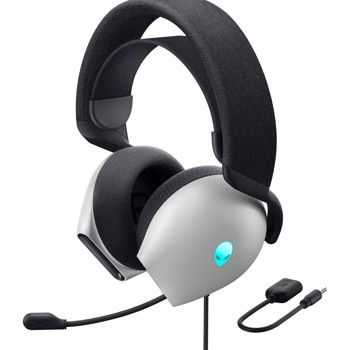 слушалки alienware aw520h бели