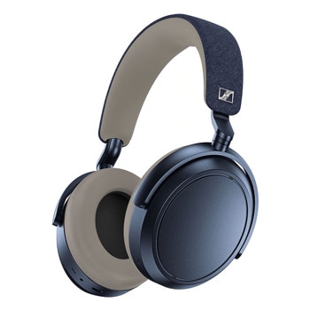 Слушалки Sennheiser Momentum 4 Denim, жични/безжични, Вluеtооth, 3.5mm жак, 42mm драйвери, до 60 часа време на работа, сини | JAR Computers Слушалки Sennheiser Momentum 4 Wireless Denim