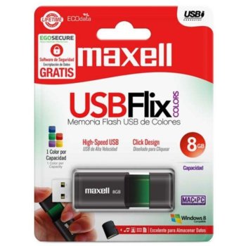 Maxell FLIX 8GB black