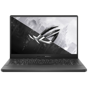 Лаптоп Asus ROG Zephyrus GA401QC-HZ042T (90NR05T6-M02340)(сив), осемядрен AMD Ryzen 7 5800HS 2.8/4.4GHz, 14.0" (35.56 cm) Full HD IPS 144Hz Display & GF RTX 3050 4GB, (HDMI), 16GB DDR4, 1TB SSD, 1x USB 3.2 Type-C, Windows 10 Home | JAR Computers Asus ROG Zephyrus GA401QC-HZ042T 90NR05T6-M02340