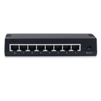 Суич Repotec RP-G108Q, 1000Mbps, 8x порта | JAR Computers Switch Repotec RP-G108Q