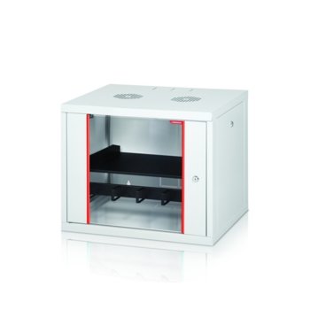 Комуникационен шкаф Formrack GLD-20U450/ALFA-20U450, 19", 20U, 555 x 450 mm, бял | JAR Computers Formrack GLD-20U450/ALFA-20U450