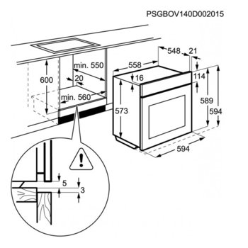 Electrolux EOA 3454AAX (ST)