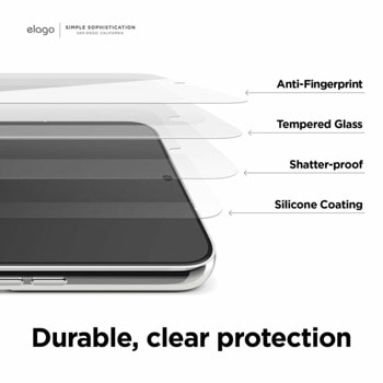 Elago Tempered Glass за Samsung Galaxy S22 Plus