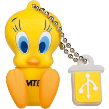 Памет 4GB USB Flash, Emtec, фигурка - LooneyTunes Tweety | JAR Computers 4GB USB Flash Emtec фигурка - LooneyTunes Tweety