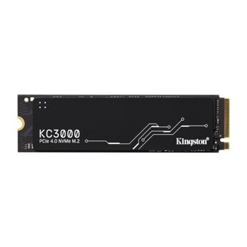 Памет SSD 4TB, Kingston KC3000, PCIe 4.0 NVMe, M.2 (2280), скорост на четене 7,000 MB/s, скорост на запис 7,000MB/s | JAR Computers Kingston KC3000 4096GB M.2 2280 SKC3000D/4096GB