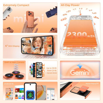 Oukitel C17 Mini 64GB/4GB Blue | JAR Computers Oukitel C17 Mini 64GB/4GB Blue