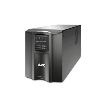 UPS APC Smart-UPS в комплект с разклонител APC Essential SurgeArrest 6, 1500VA/1000W, Line Interactive, Tower | JAR Computers APC SMT1500IC_PM6-GR