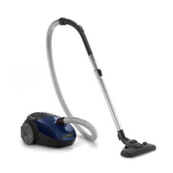 Прахосмукачка Philips FC8240/09, с торба, 900W, 3 л. капацитет на контейнера, филтър против алергии, звездно синьо | JAR Computers Philips FC8240/09