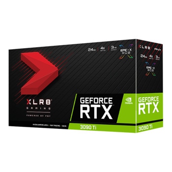 Видео карта Nvidia GeForce RTX 3090 Ti 24GB, PNY GeForce RTX 3090 Ti XLR8 Gaming UPRISING EPIC-X RGB Triple Fan, PCI-E 4.0, GDDR6X, 384-bit, DisplayPort, HDMI | JAR Computers PNY GF RTX 3090 Ti 24GB XLR8 Gaming UPRISING EPIC-