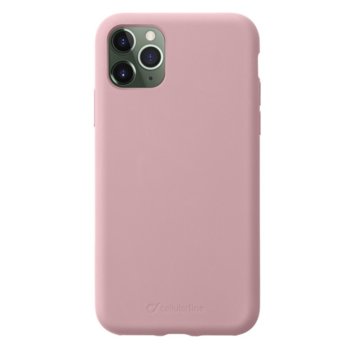 Калъф за Apple iPhone 11 Pro Max, силикон, Cellular Line Sensation, розов | JAR Computers Cellular Line Sensation за iPhone 11 Pro Max, Розо