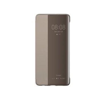 Калъф за Huawei P30, Elle, смарт калъф, изкуствена кожа, кафяв | JAR Computers Elle smart cover for Huawei P30 khaki