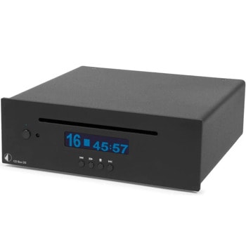 CD плейър Pro-Ject Audio Systems CD Box DS, 1x RCA, 1x Coaxial-out, 24-bit/192kHz, черен | JAR Computers Pro-Ject CD Box DS Black