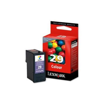 Касета LEXMARK ColorJetPrinter X2500/2530/2550/5490/ Z 845/1300/1310/1320 - Color - Return program - P№ 18C1429E /29/ - заб.: 150p | JAR Computers Касета LEXMARK ColorJetPrinter X2500/2530/2550