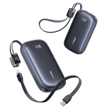 baseus qpow3 ultra enerfill power bank 45w черен