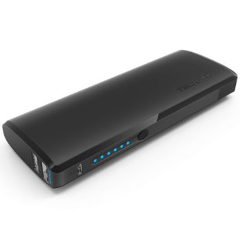 Външна батерия/power bank TeckNet iEP1200 PowerWave W2, 13000mAh, черна, 2xUSB за смартфони и таблети | JAR Computers TeckNet iEP1200 PowerWave W2