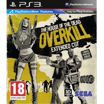 Игра за конзола The House of the Dead: OVERKILL - Extended Cut - (Move), за PlayStation 3 | JAR Computers The House of the Dead: OVERKILL