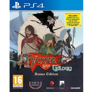 Игра за конзола The Banner Saga Trilogy Bonus Edition, за PS4 | JAR Computers The Banner Saga Trilogy Bonus Edition (PS4)