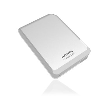 Твърд диск 500GB A-Data CH11, бял, 2.5" (6.35 cm), външен, USB3.0 (+захранване през USB) | JAR Computers 500GB A-Data CH11 бял 2.5" външен USB3.0