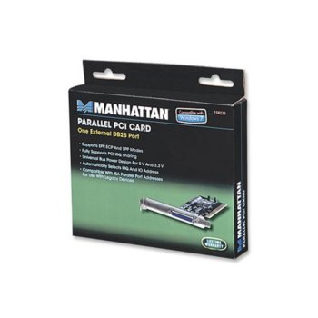 Manhattan Parallel PCI Card 158220