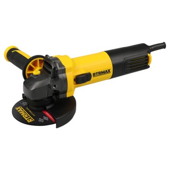 Електрически ъглошлайф RTR-MAX VI-43532, 750W, 125mm диаметър, до 11000 оборота в минута, жълт | JAR Computers Ъглошлайф RTR-MAX VI-43532