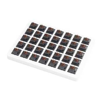 Суичове за механична клавиатура Keychron Cherry MX Brown Switch Set 35 броя, кафяви image