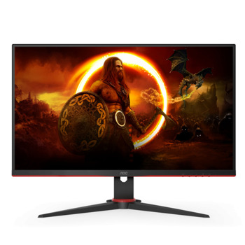 Монитор AOC Q27G2E/BK, 27" (68.58 cm) VA панел, 155Hz, QHD, 1ms, 80M:1, 250d/m2, DisplayPort, HDMI | JAR Computers AOC Q27G2E/BK