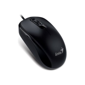 Мишка Genius DX-110, оптична (1000 dpi), USB, черна | JAR Computers Genius DX-110 USB Black