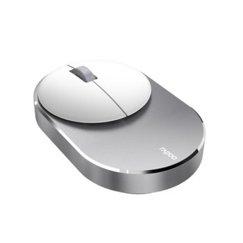 Мишка Rapoo M600, оптична (1200dpi), безжична, Bluetooth, бяла/сива image