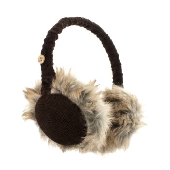 KitSound Cord Fur Earmuffs headphones for mobile
