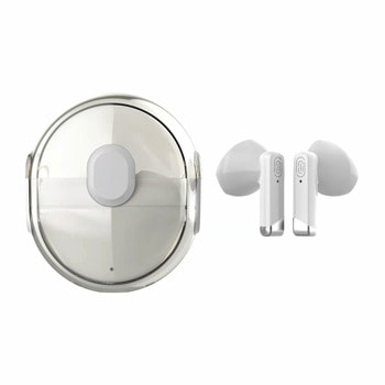 Слушалки Wesdar TWS165, безжични, микрофон, Bluetooth, време на работа до 4 часа, бели | JAR Computers Слушалки Wesdar TWS165