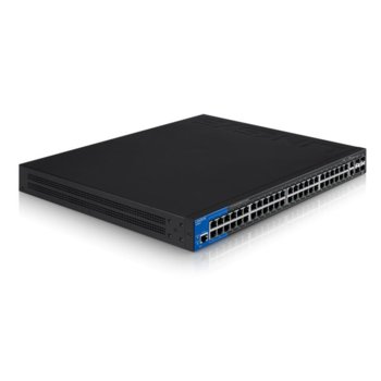 Суич Linksys LGS552P, 52 Port 1000Mbps, 2x SFP, 2x SFP+ | JAR Computers Switch Linksys LGS552P