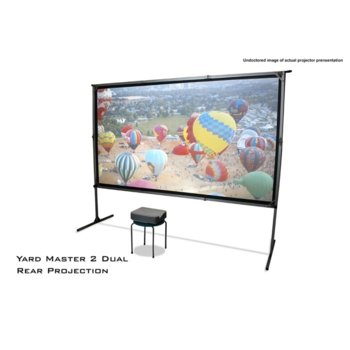 Екран Elite Screens OMS135H2-DUAL, преносим със сгъваема рамка, 2990 x 1680 мм, 135" (342cm), 16:9 | JAR Computers Elite Screen OMS135H2-DUAL