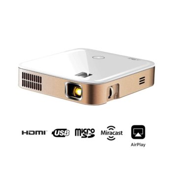 Проектор Kodak Luma 350, преносим, DLP, 720 x 1080, 3500:1, 350 lm, HDMI, USB, Wi-Fi, Bluetooth, MicroSD | JAR Computers Kodak Luma 350
