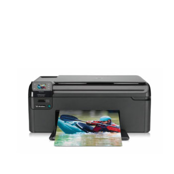 HP PhotoSmart Wireless All-In-One, цветен мастилен принтер/копир/скенер, 4800x1200 dpi, 30/28стр/мин, 64MB, WiFi 802.11b/g & USB, 1 г. | JAR Computers HP PhotoSmart Q8444B Wireless