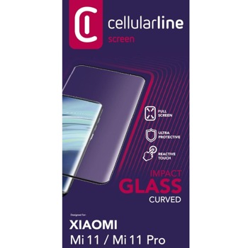 Cellularline Tempered Glass for Xiaomi 11/Mi11 Pro