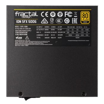 Fractal Design Ion SFX-L 500W Gold FD-PSU-ION-SFX-