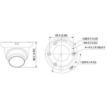 Dahua HAC-HDW1200TLMQ-0280B-BLACK