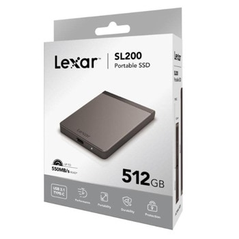 Lexar SL200 512GB LSL200X512G-RNNNG