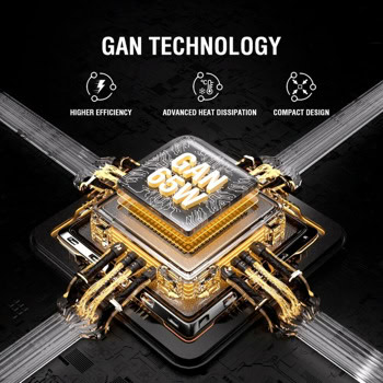4Smarts GaN FlatPlug Slim Dual 65W 542065