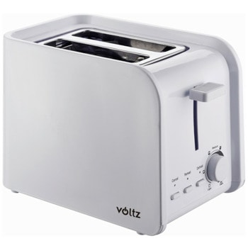 Тостер Voltz V51440E, 7 степени, за 2 филии, тава за трохи, 750W, бял image